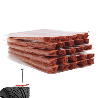 IBRIQO® Pack 25 Mechas de Recambio 6x100mm para Kits Reparación Pinchazos